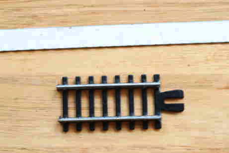 Picture of a short segment cut from the full track unit